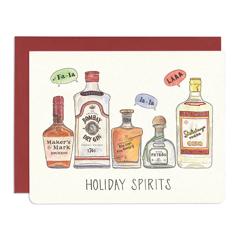 Holiday Spirits Card