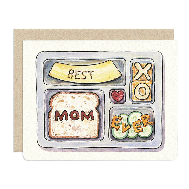 Best Mom Ever Lunchbox Card