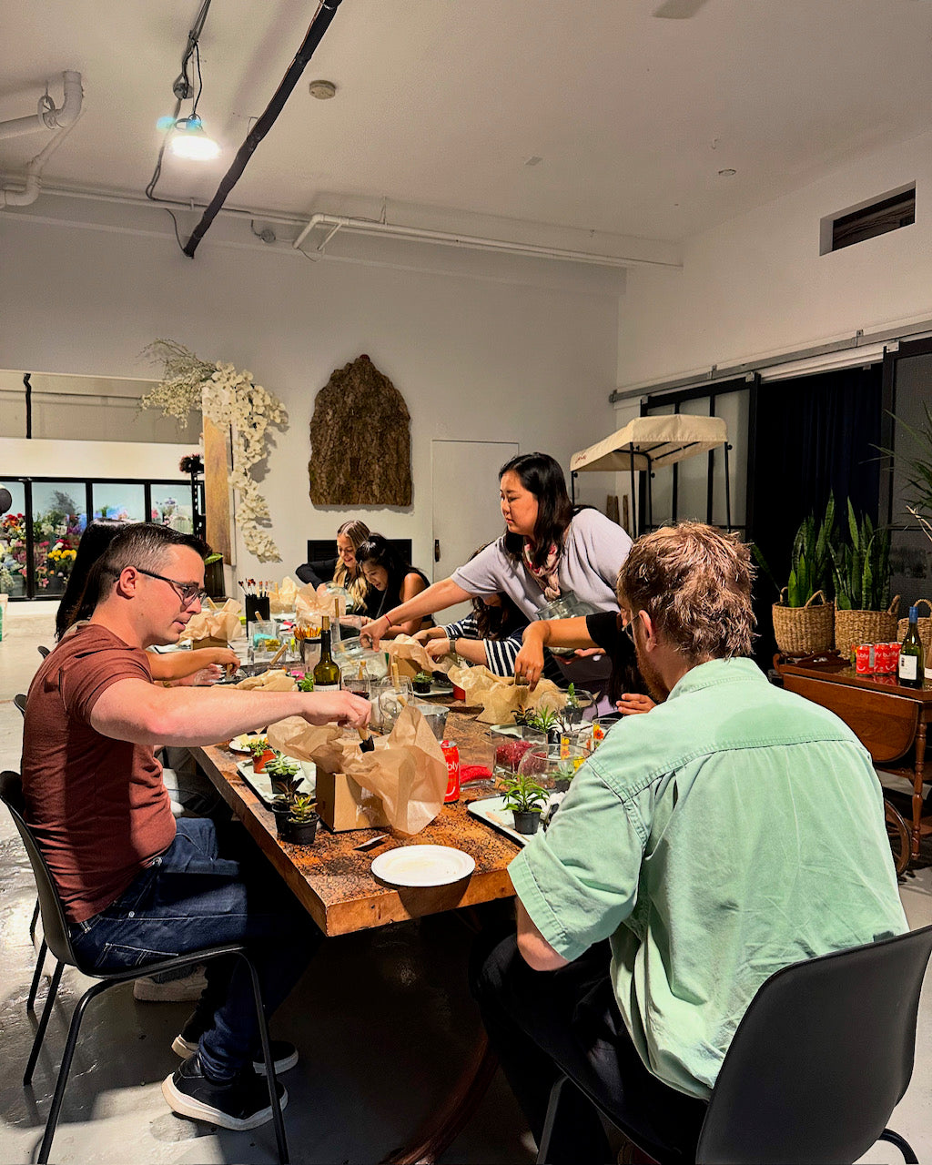 Miniature Succulent Terrarium Workshop