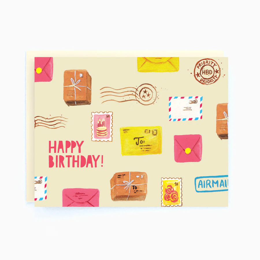 Birthday Snail Mail Card