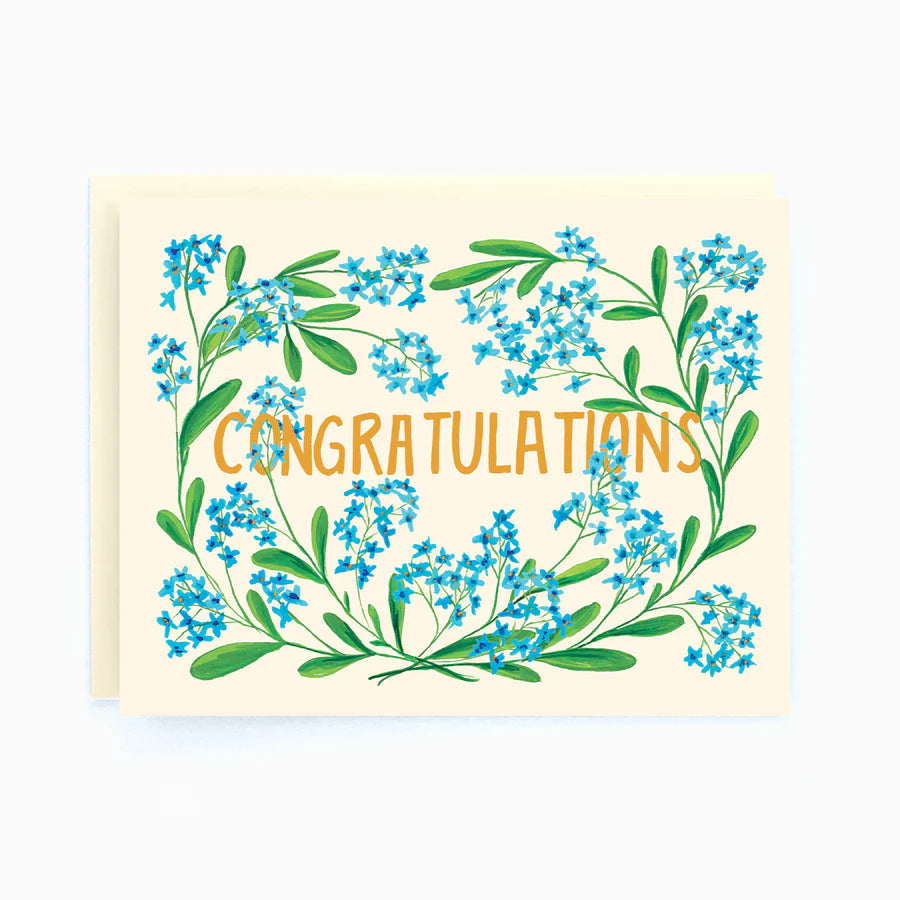 Congratulations Floral Card