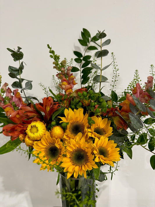 Sunny Day Wild Vase Arrangement