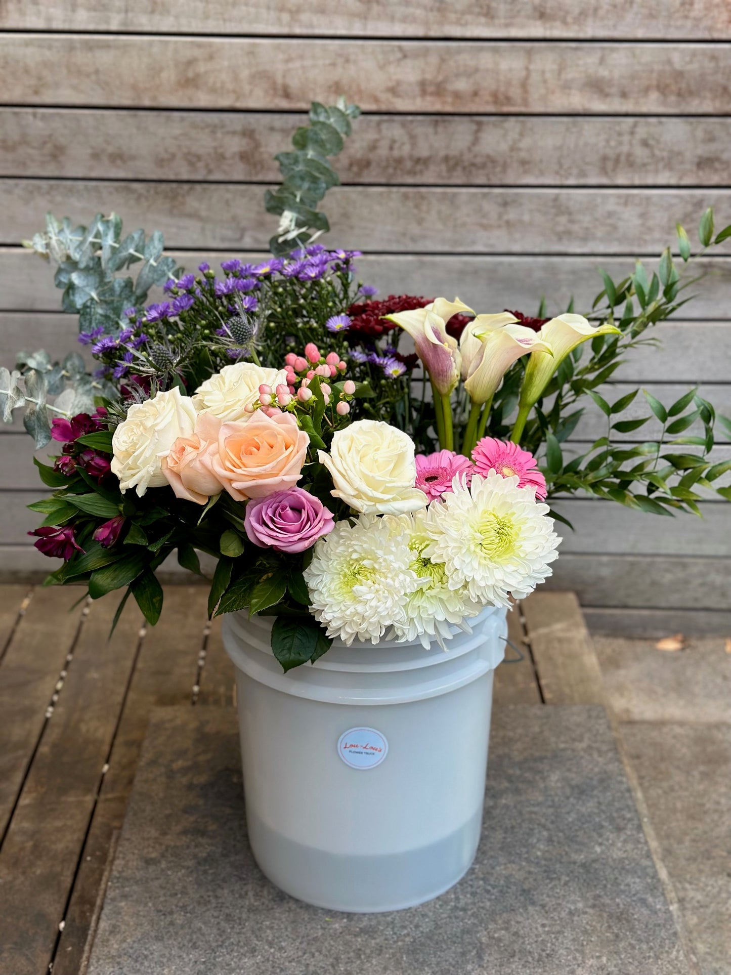 Lou-Lou’s Wild + Rustic Bloom Bucket