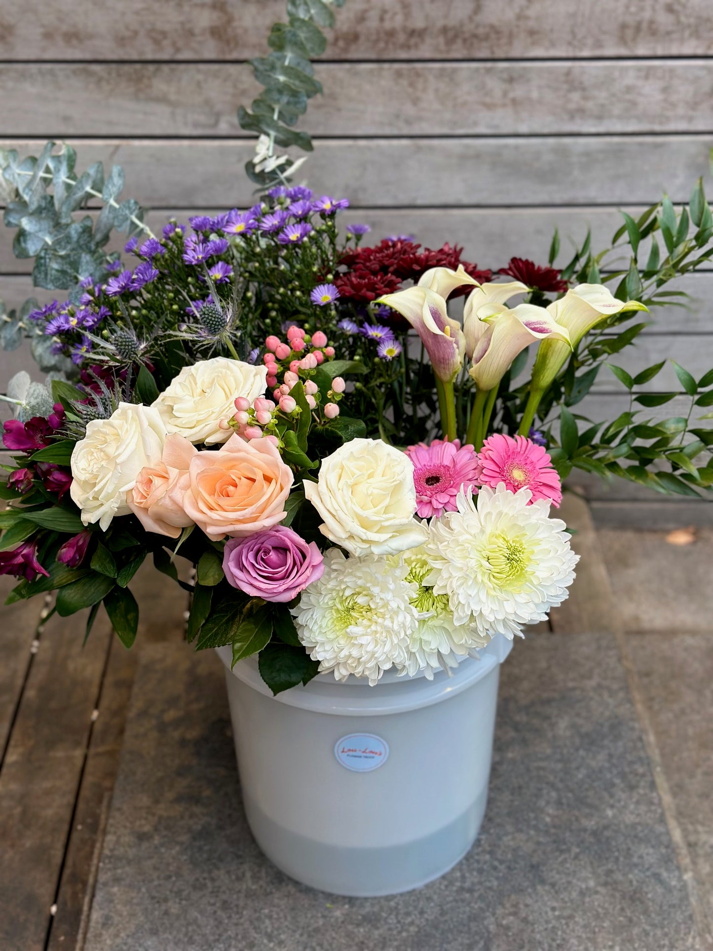 Lou-Lou’s Wild + Rustic Bloom Bucket