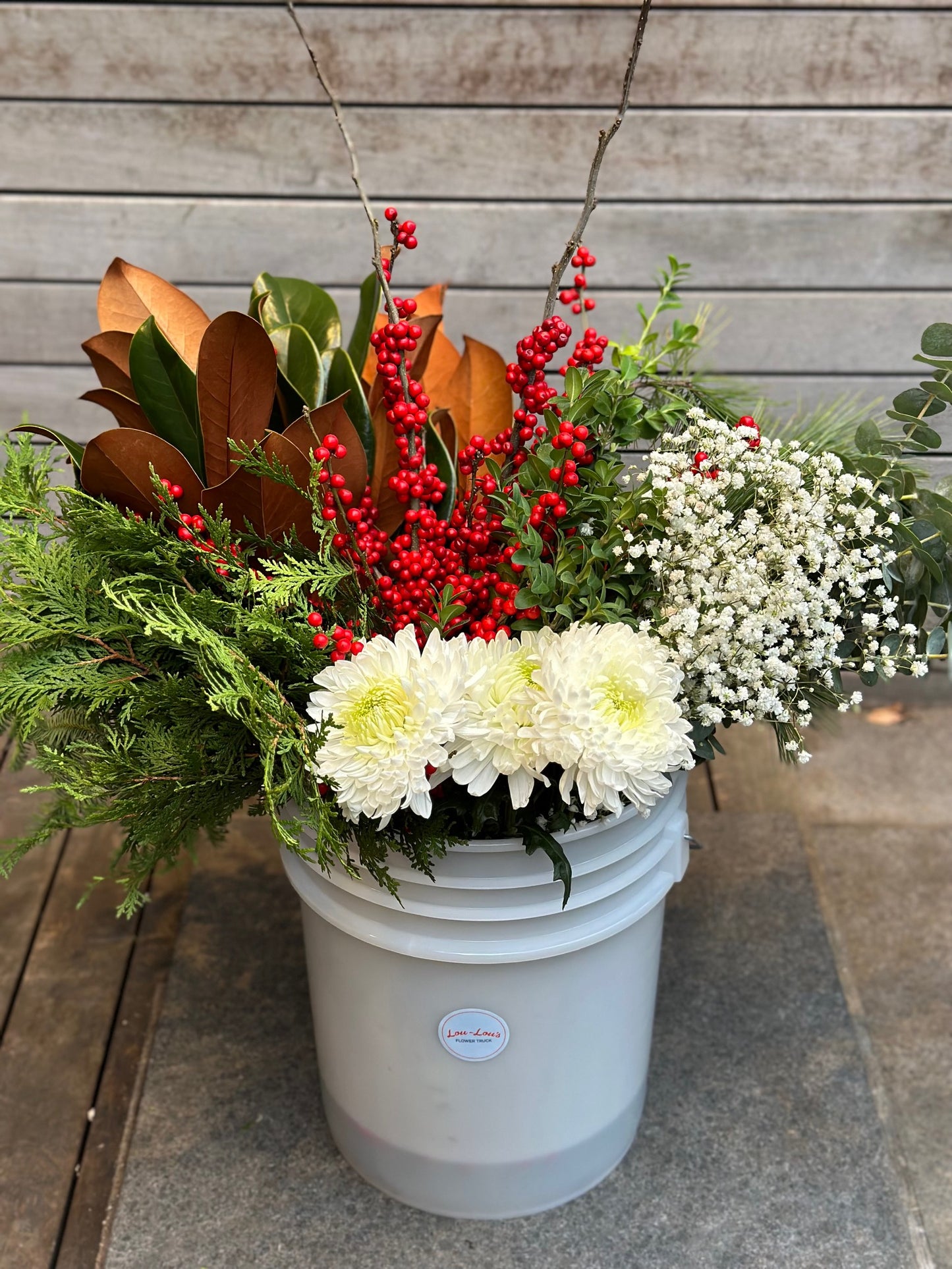 Lou-Lou’s Festive Bloom Bucket