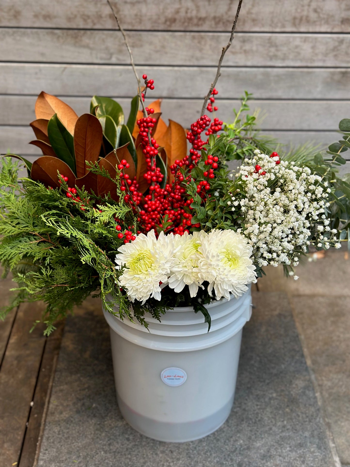 Lou-Lou’s Festive Bloom Bucket
