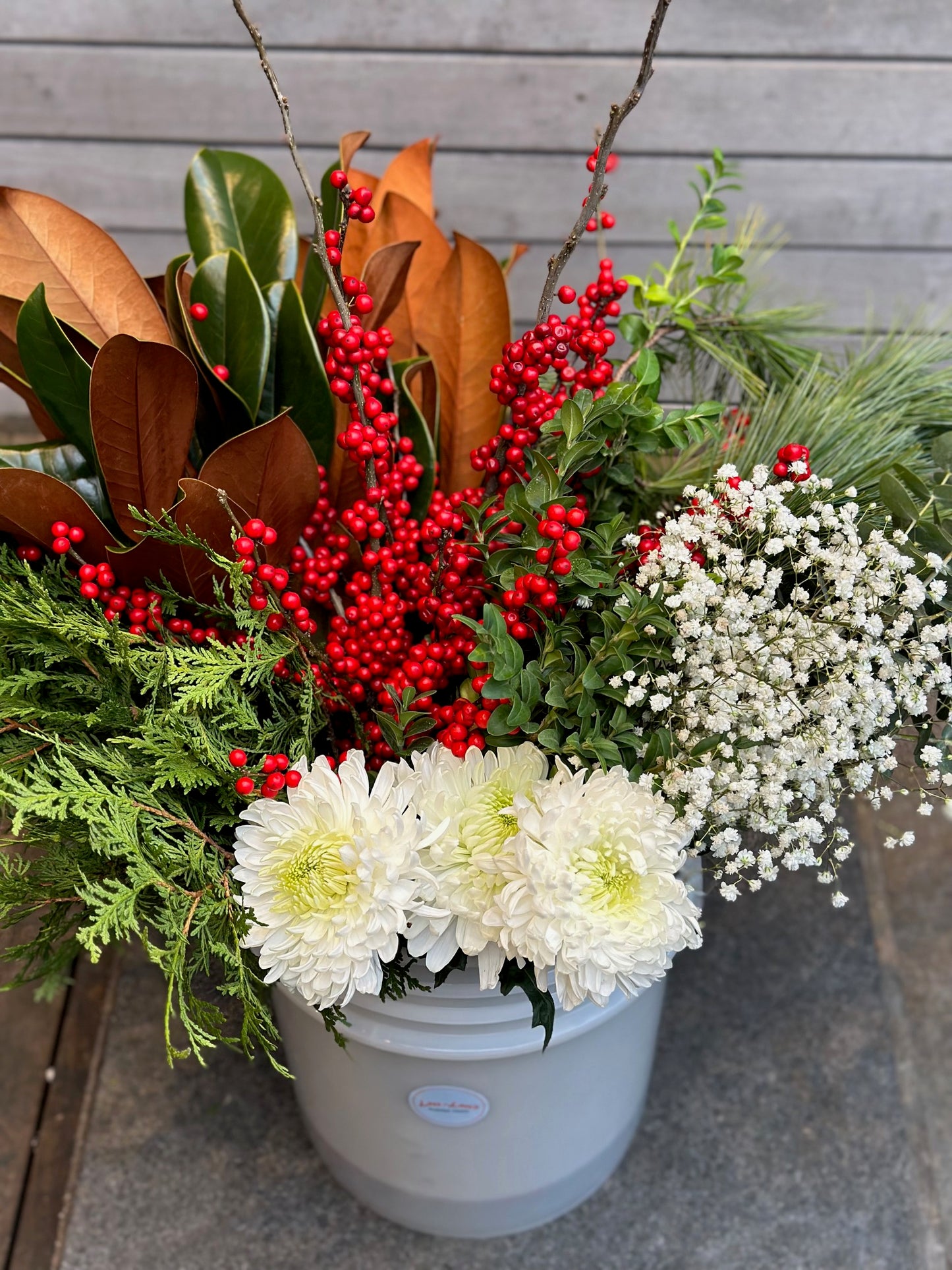 Lou-Lou’s Festive Bloom Bucket