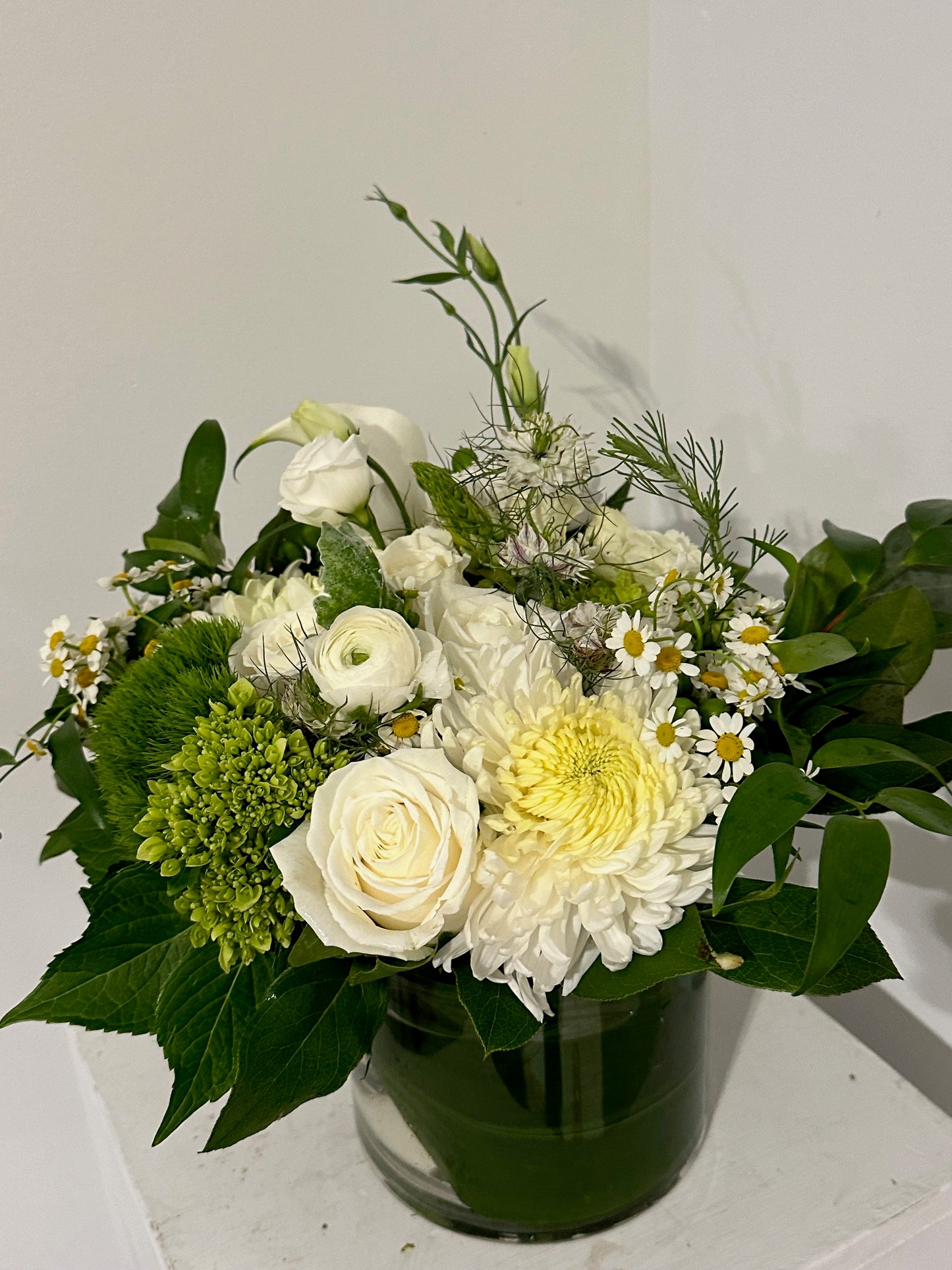 Classic Low Vase Arrangement
