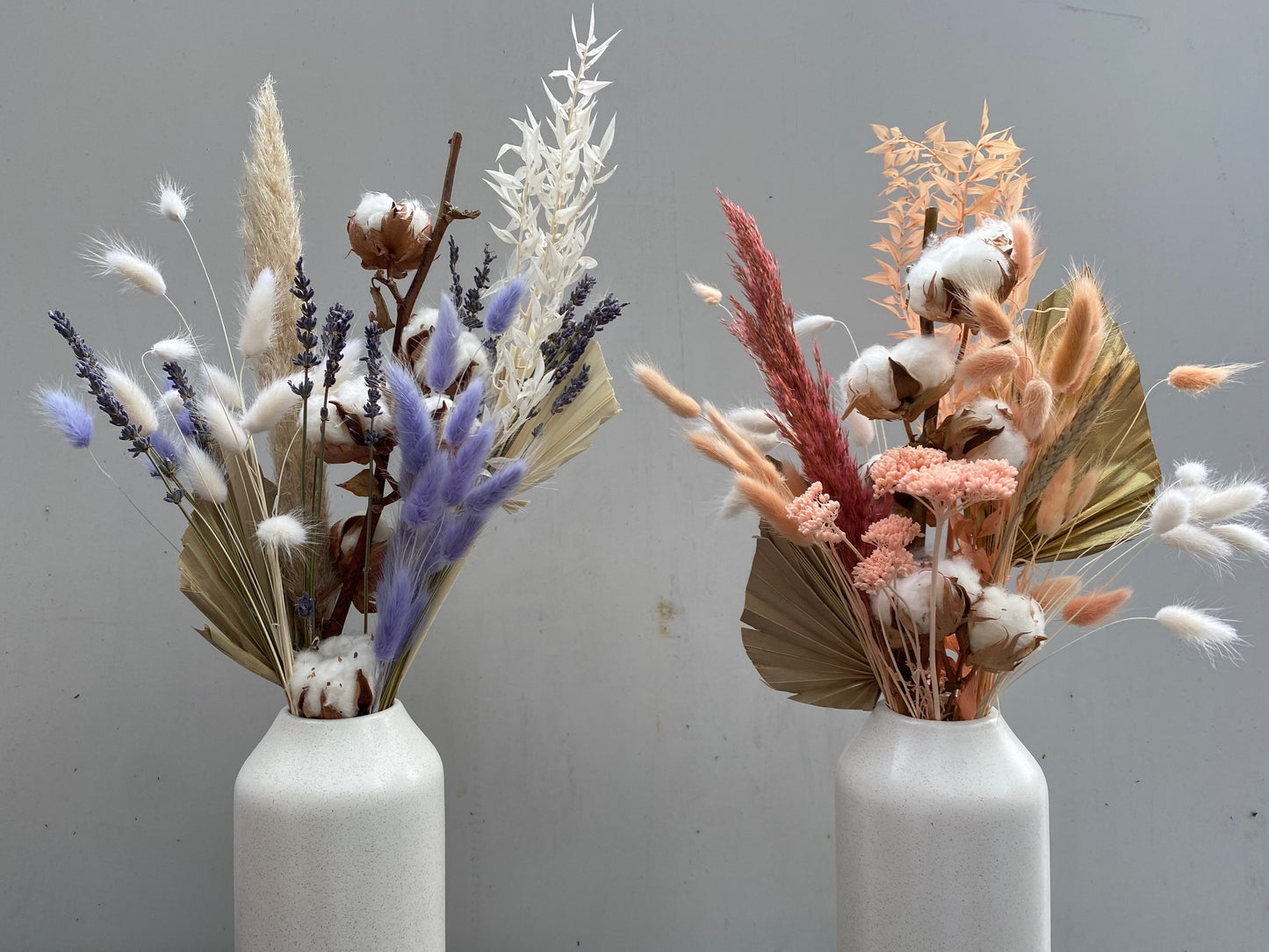Summery Dried Vase Arrangement, by Lou-Lou's Flower Truck