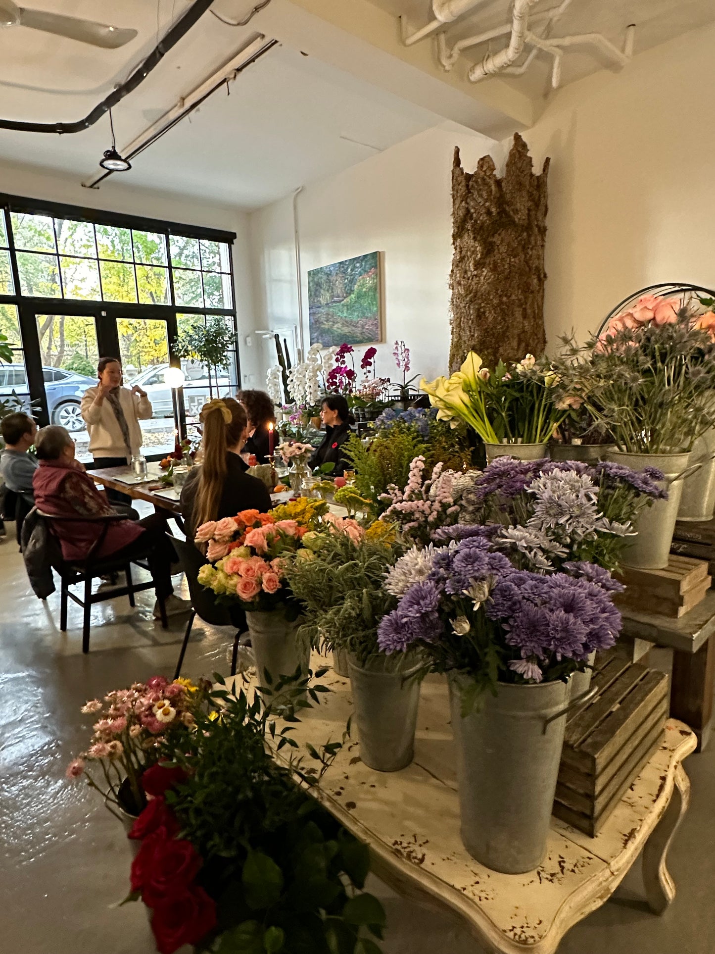 Fresh Mason Jar Arrangement Workshop