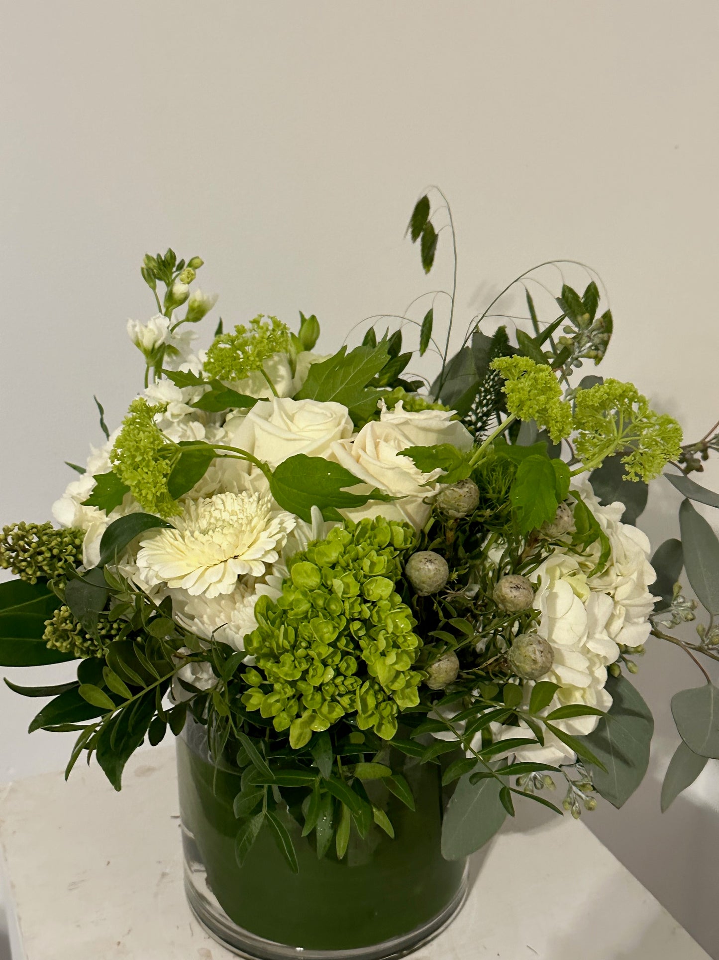 Classic Low Vase Arrangement