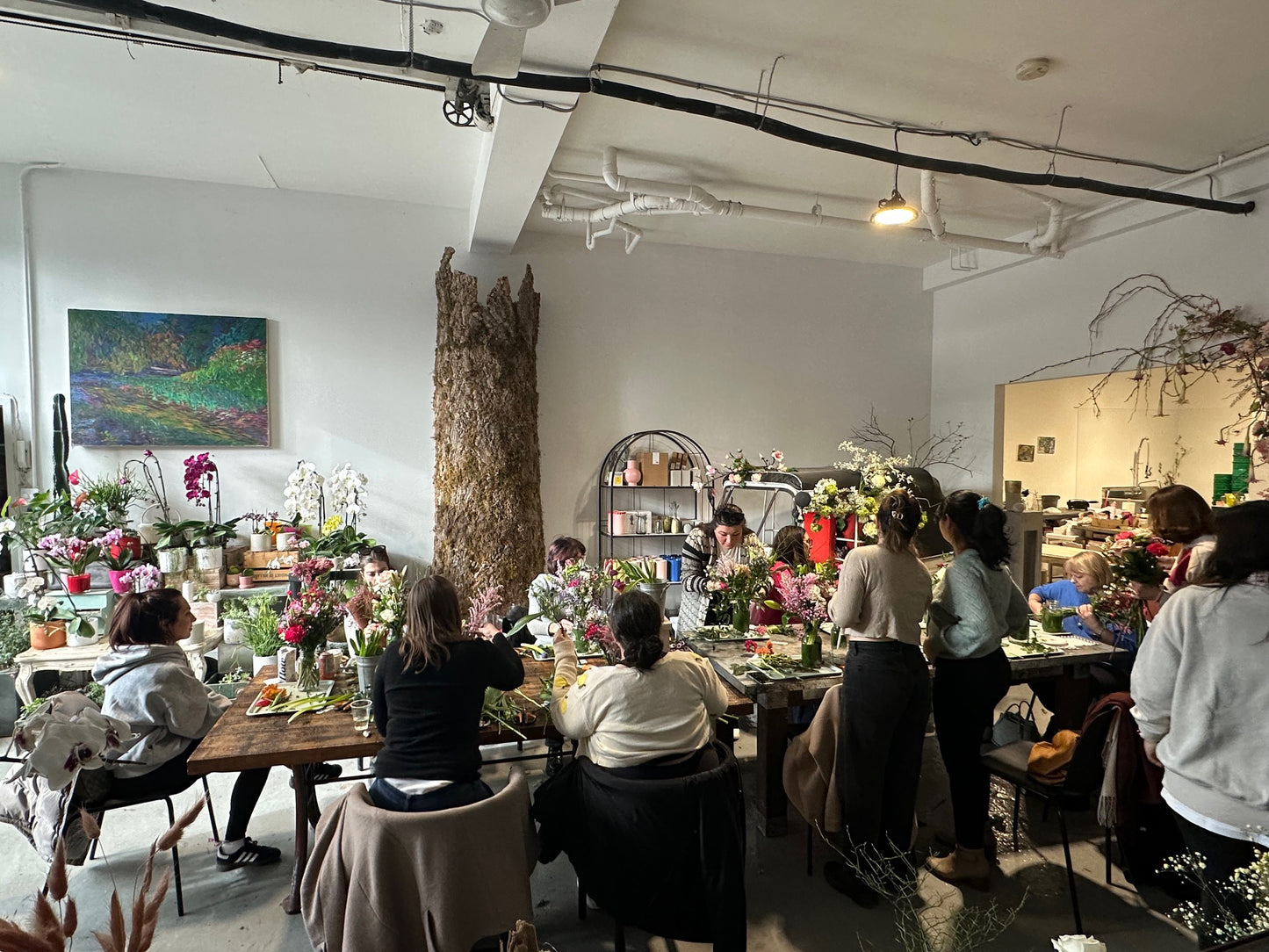 Fresh Mason Jar Arrangement Workshop