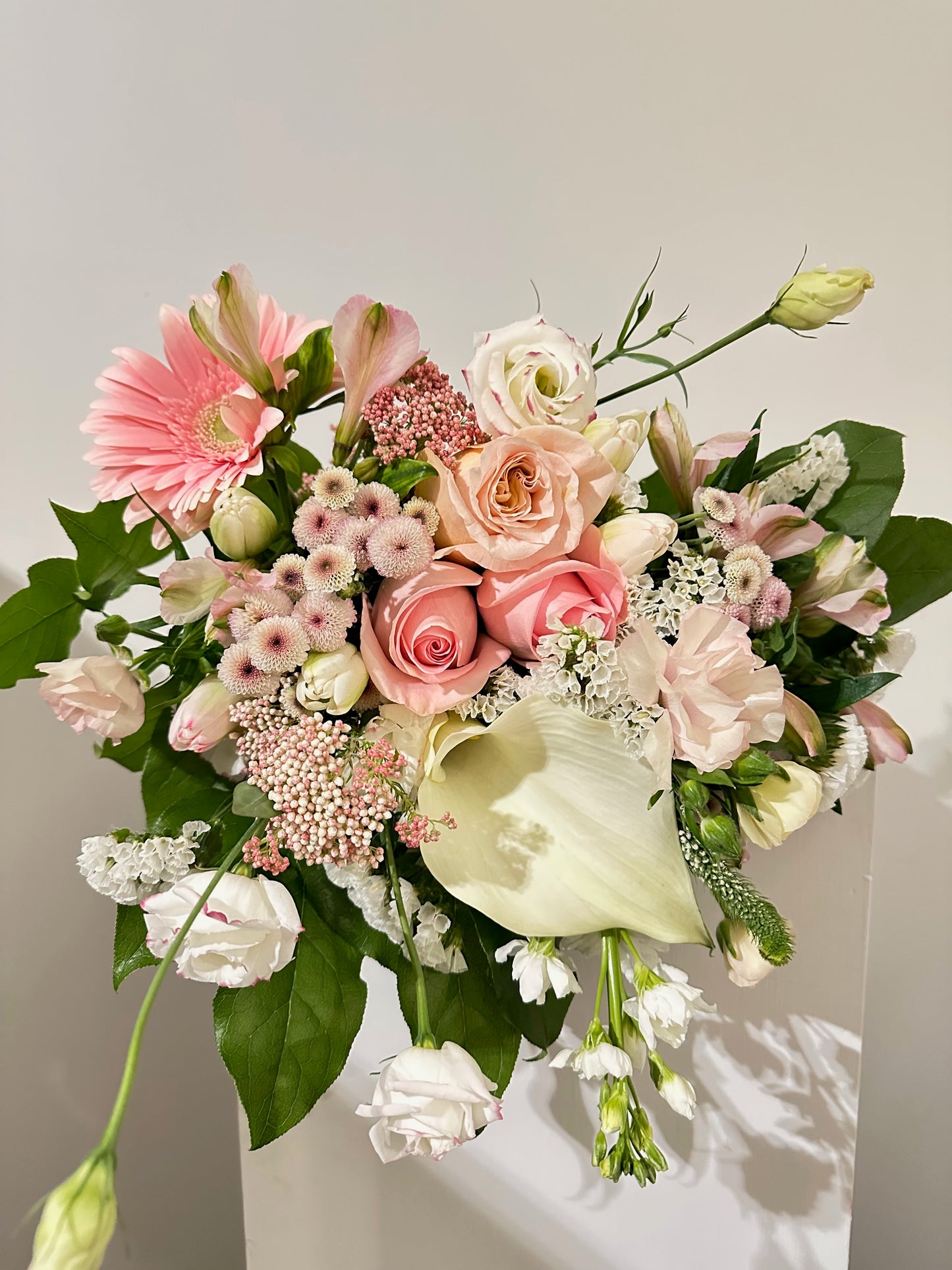 Soft Pink & White Bouquet