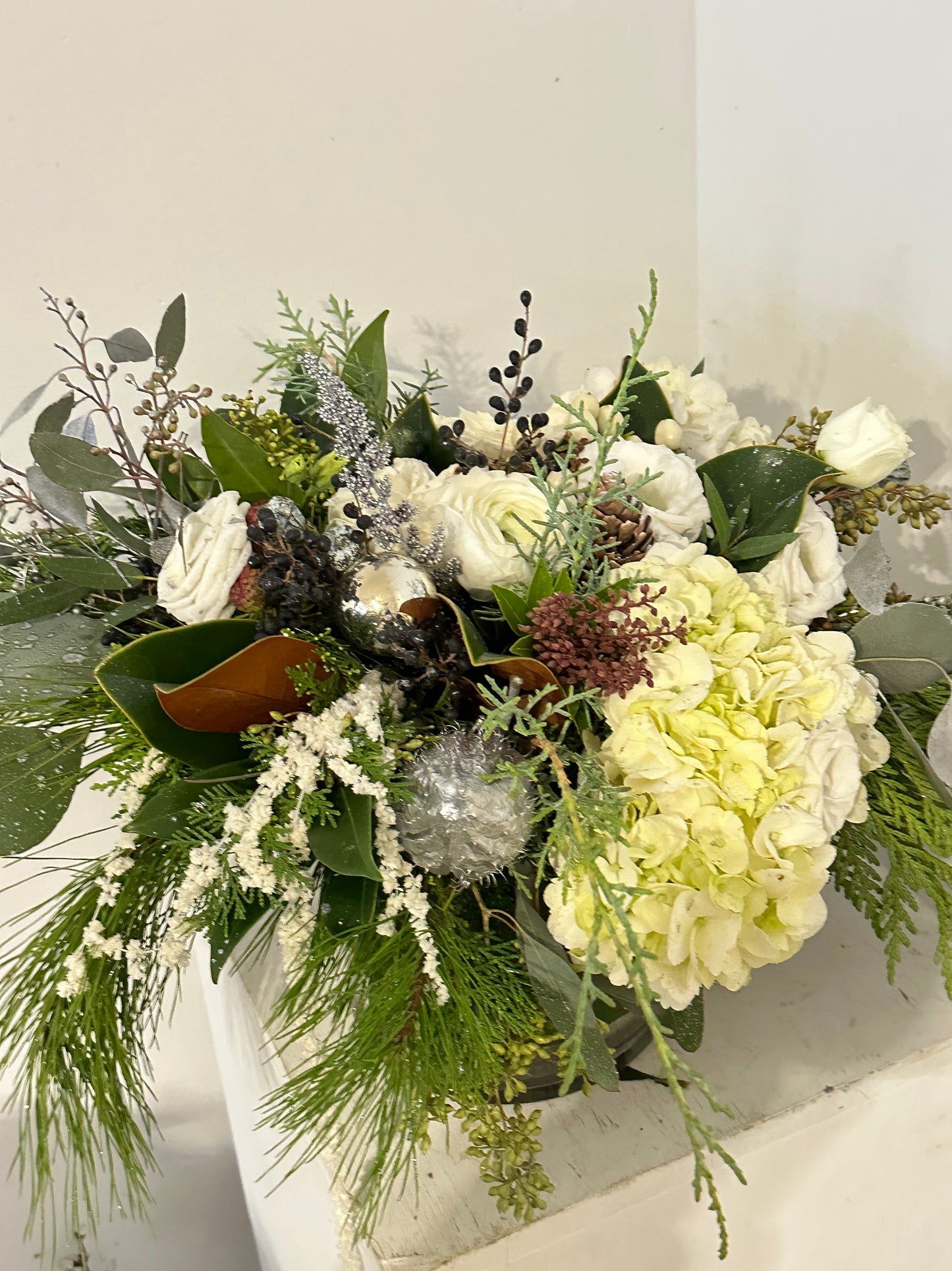 Winter Opulence Centerpiece