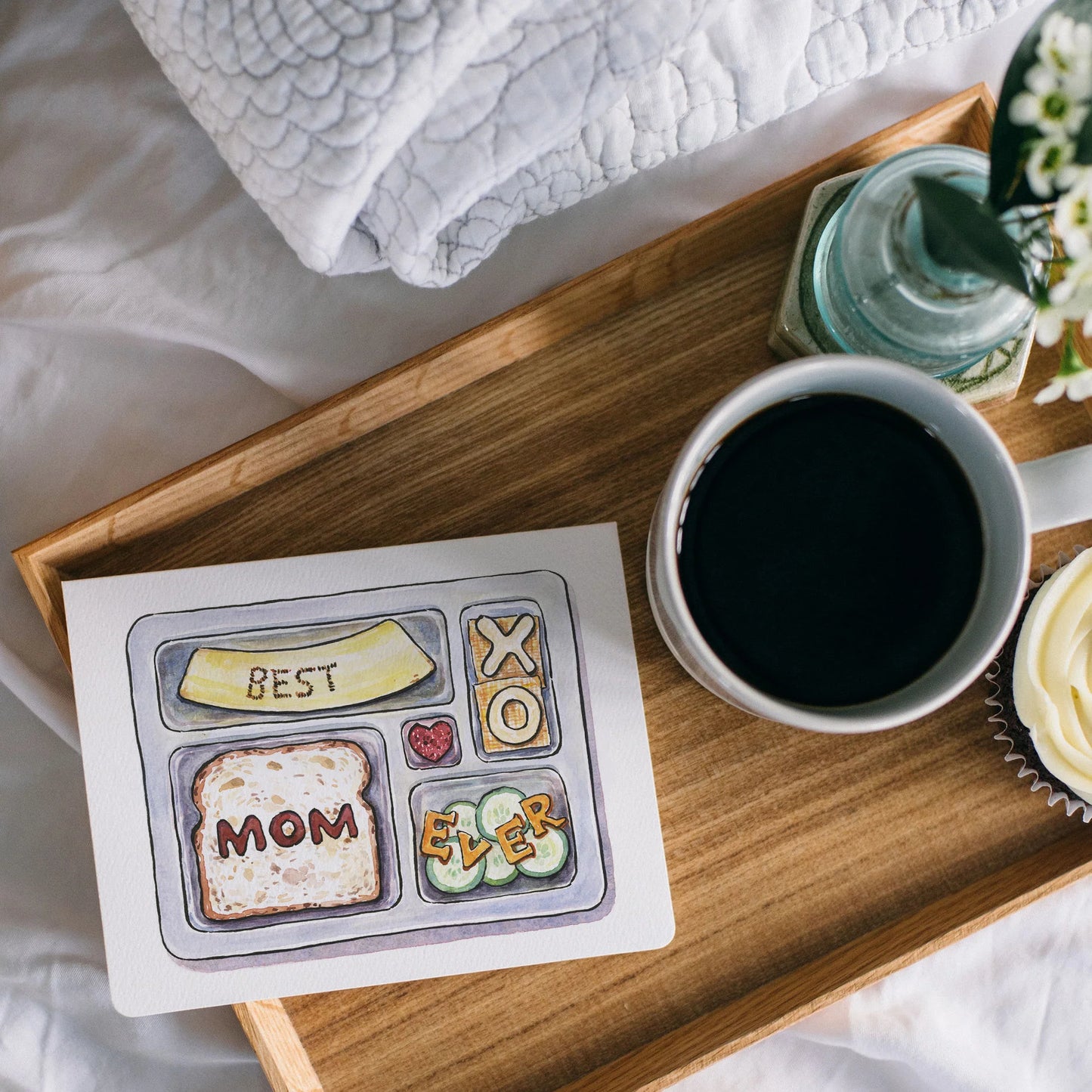 Best Mom Ever Lunchbox Card