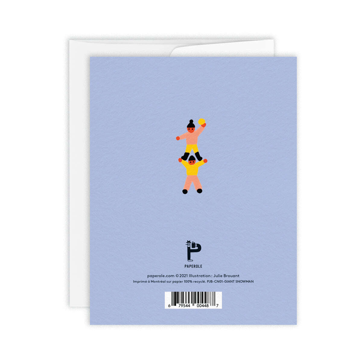 Giant Snowman Card