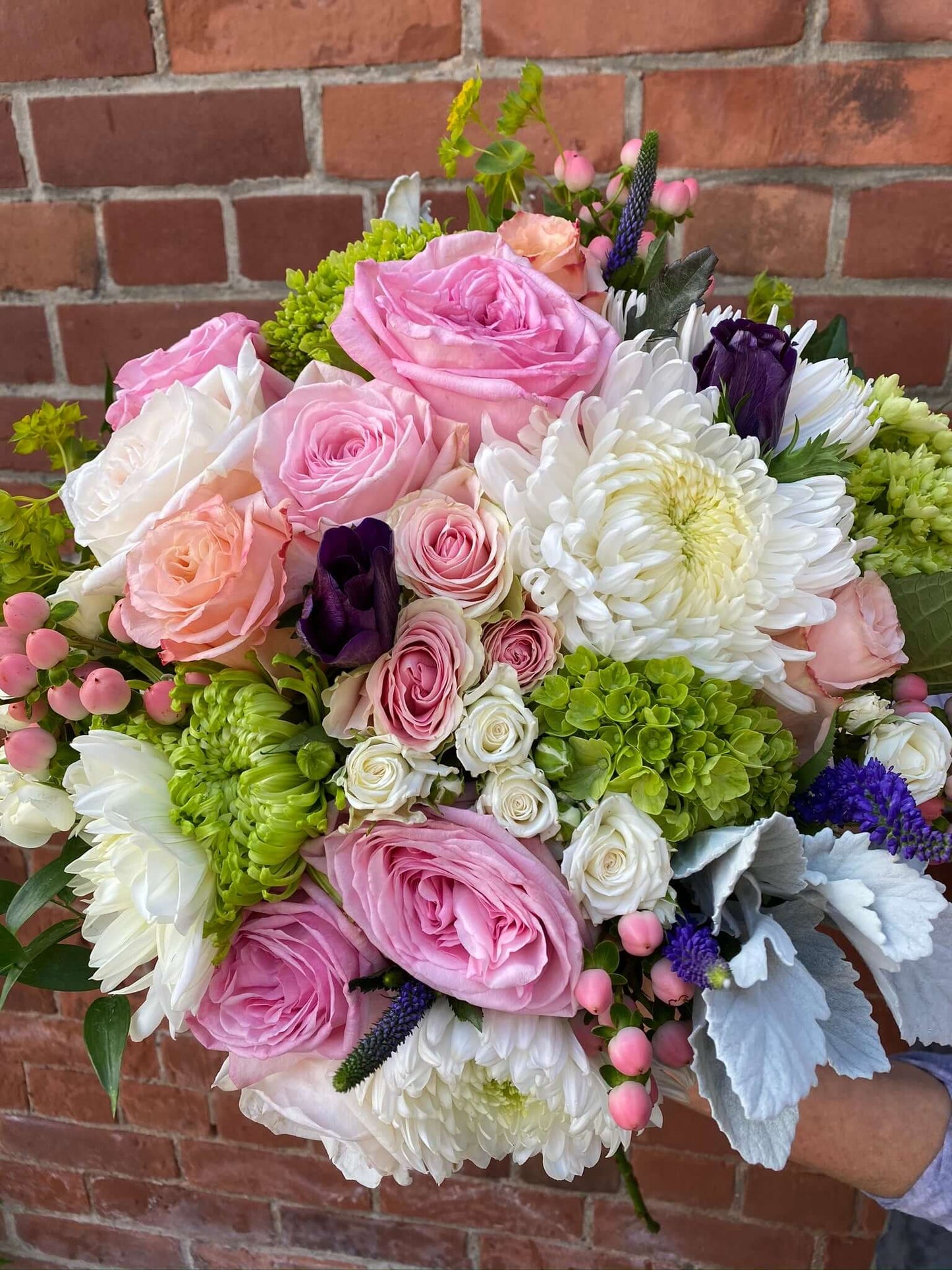 Classic Hand-Tied Bouquet, by Lou-Lou's Flower Truck