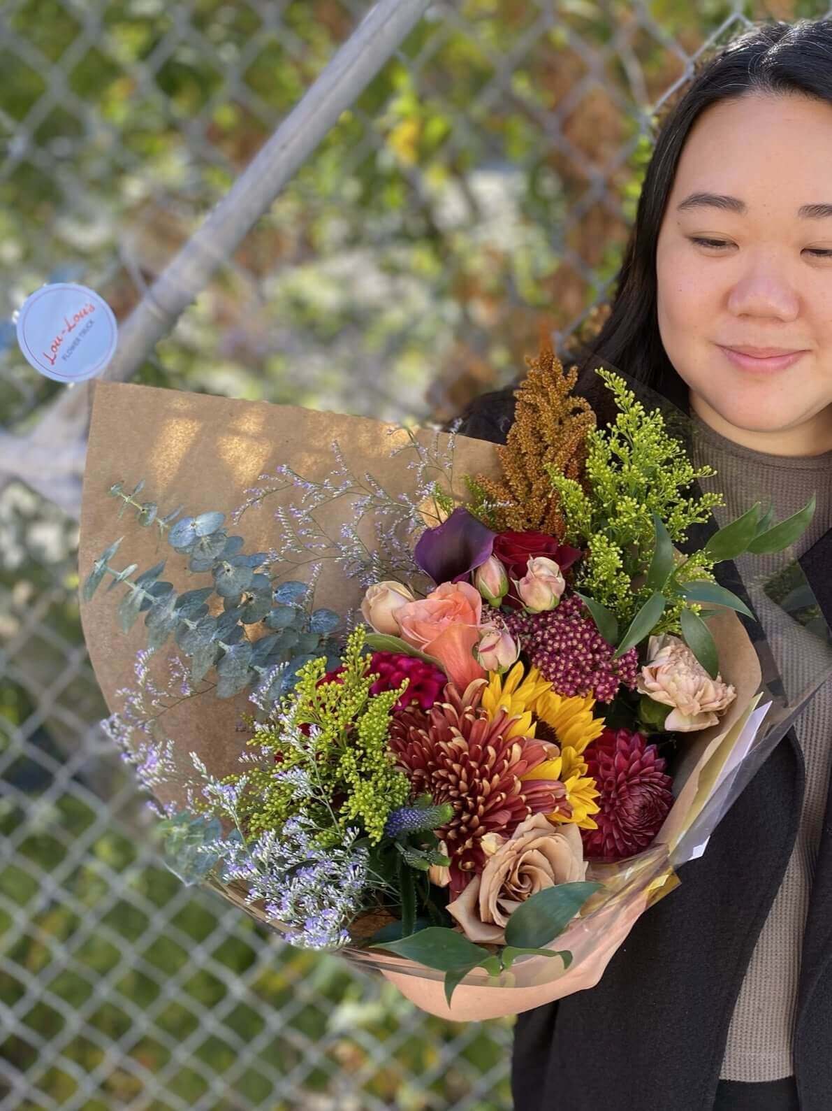 12-Month Lou-Lou's Flower Subscription (Prepaid), by Lou-Lou's Flower Truck