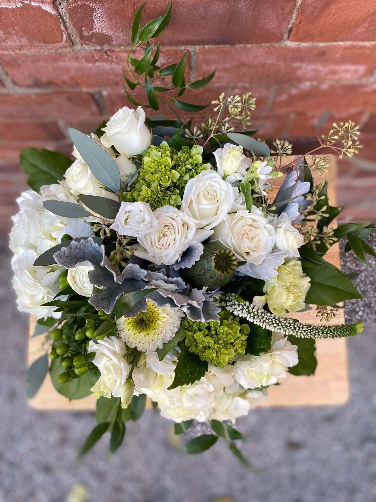 Classic Low Vase Arrangement, by Lou-Lou's Flower Truck