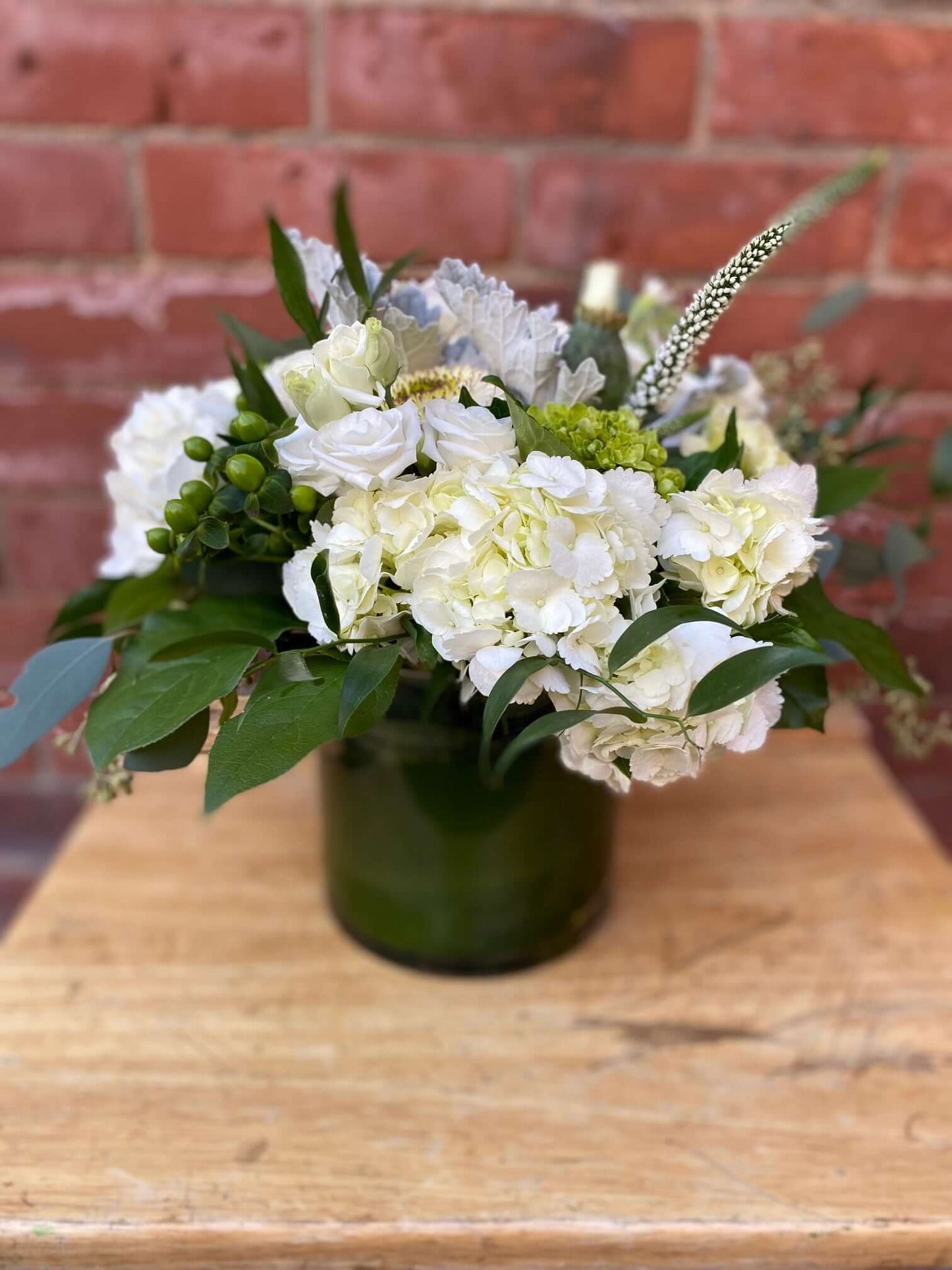 Classic Low Vase Arrangement, by Lou-Lou's Flower Truck