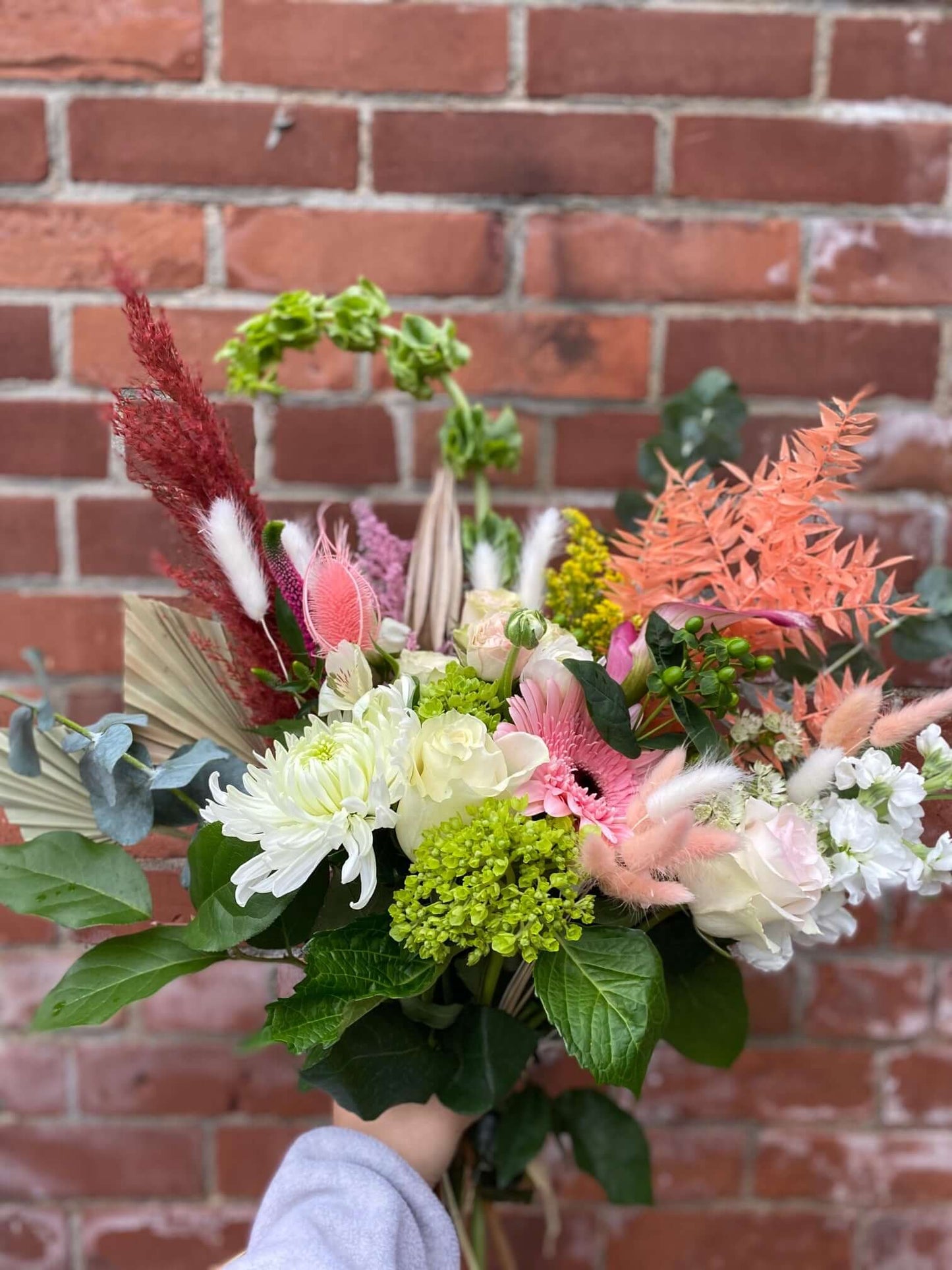 Fresh & Dried Deluxe Mixed Bouquet, by Lou-Lou's Flower Truck