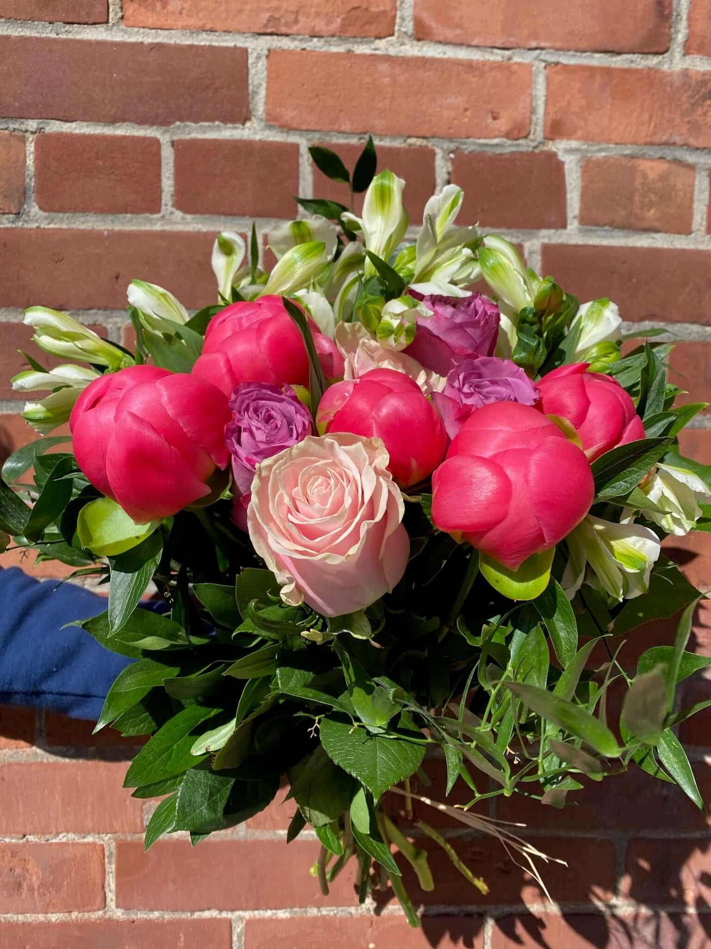 Fancy Peony Bouquet, by Lou-Lou's Flower Truck