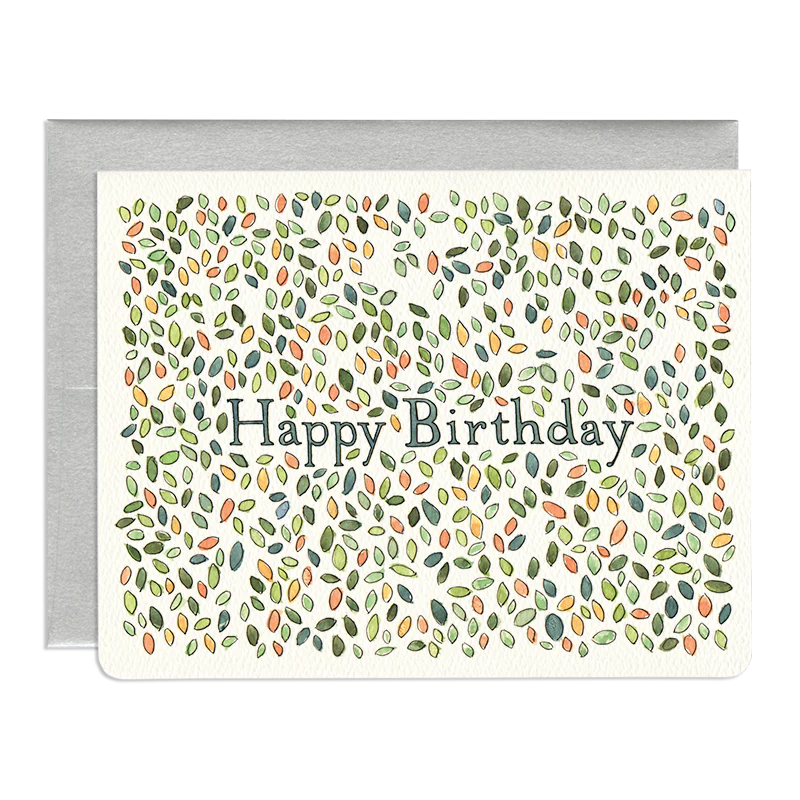 Birthday Leaves Card