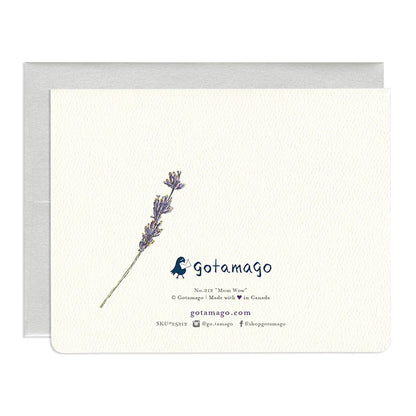 Mom/Wow Lavender Card