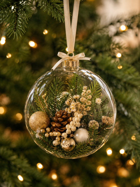 A Cozy Holiday Evening: Woodland Ornament Making