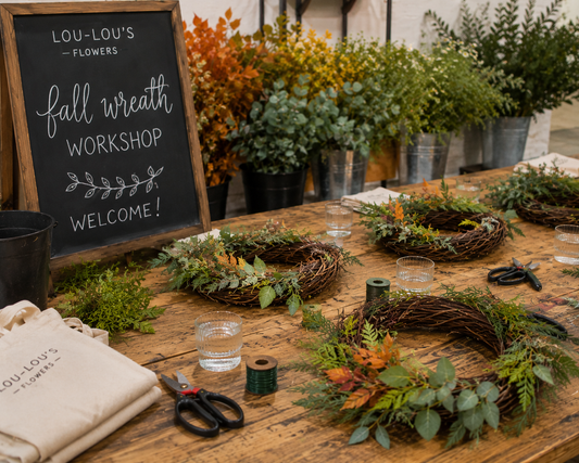 Autumn Harvest Wreath Workshop