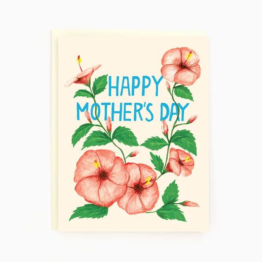Happy Mother's Day Hibiscus Card