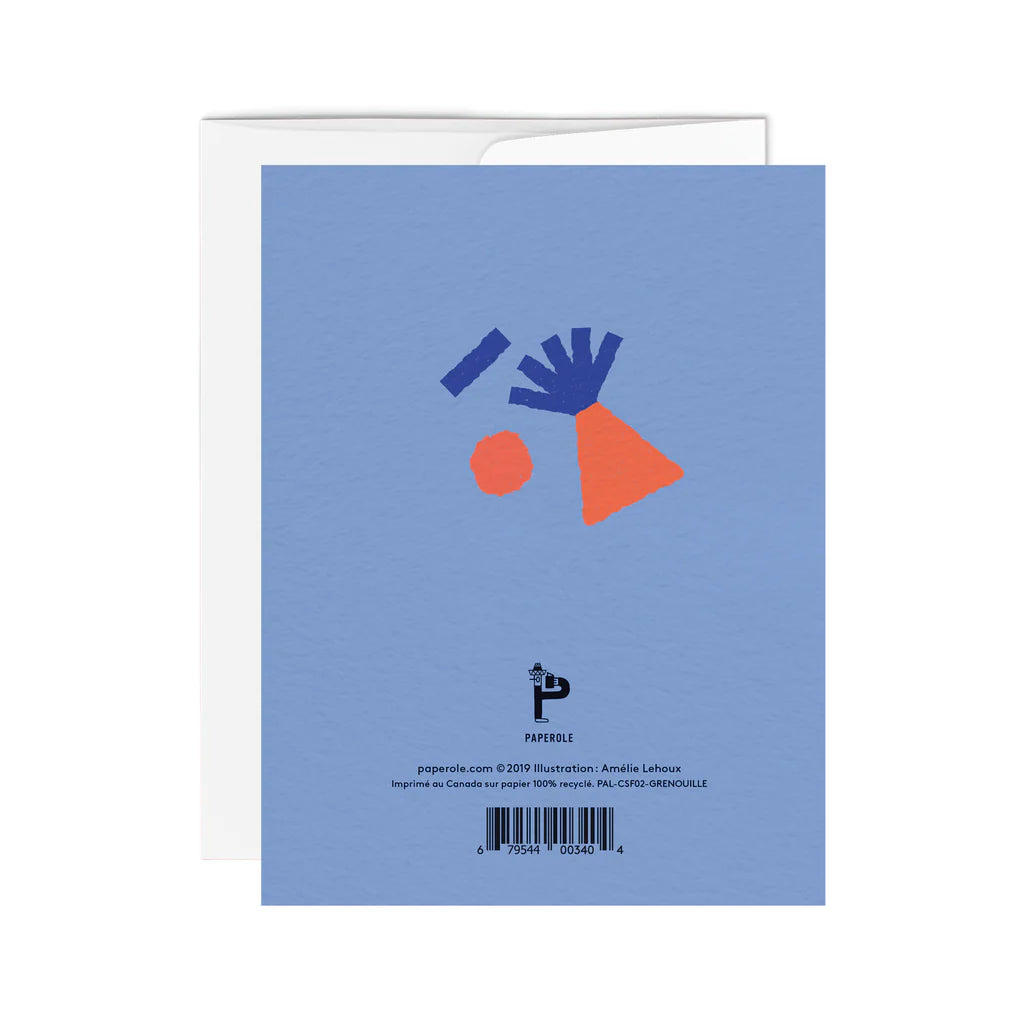 GRENOUILLE/FROG Card