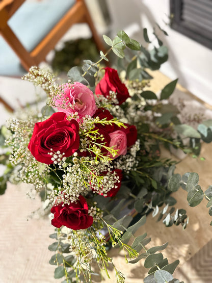 Roses, Ranunculus, Eucalyptus...Oh my!