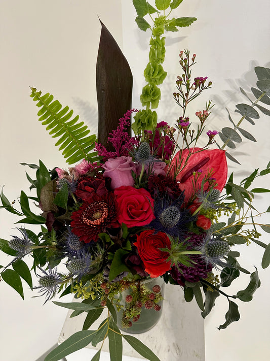 Jewel-Toned Valentine Bouquet