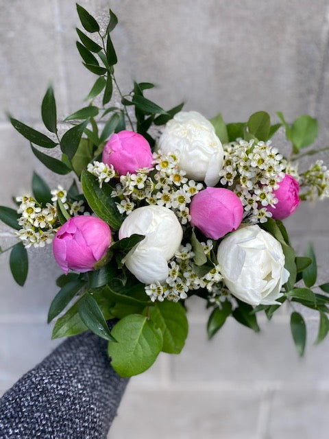 Pretty Mixed Peony Bouquet, by Lou-Lou's Flower Truck
