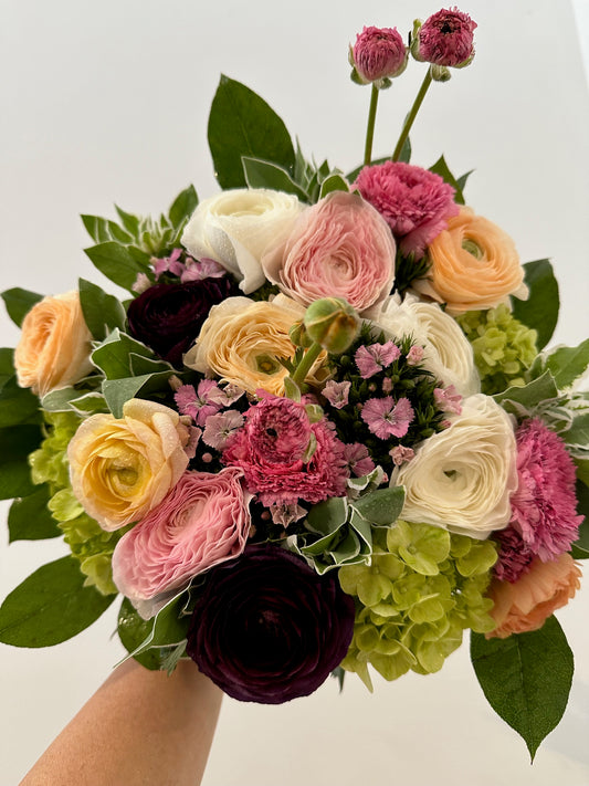 Mixed Ranunculus Posy