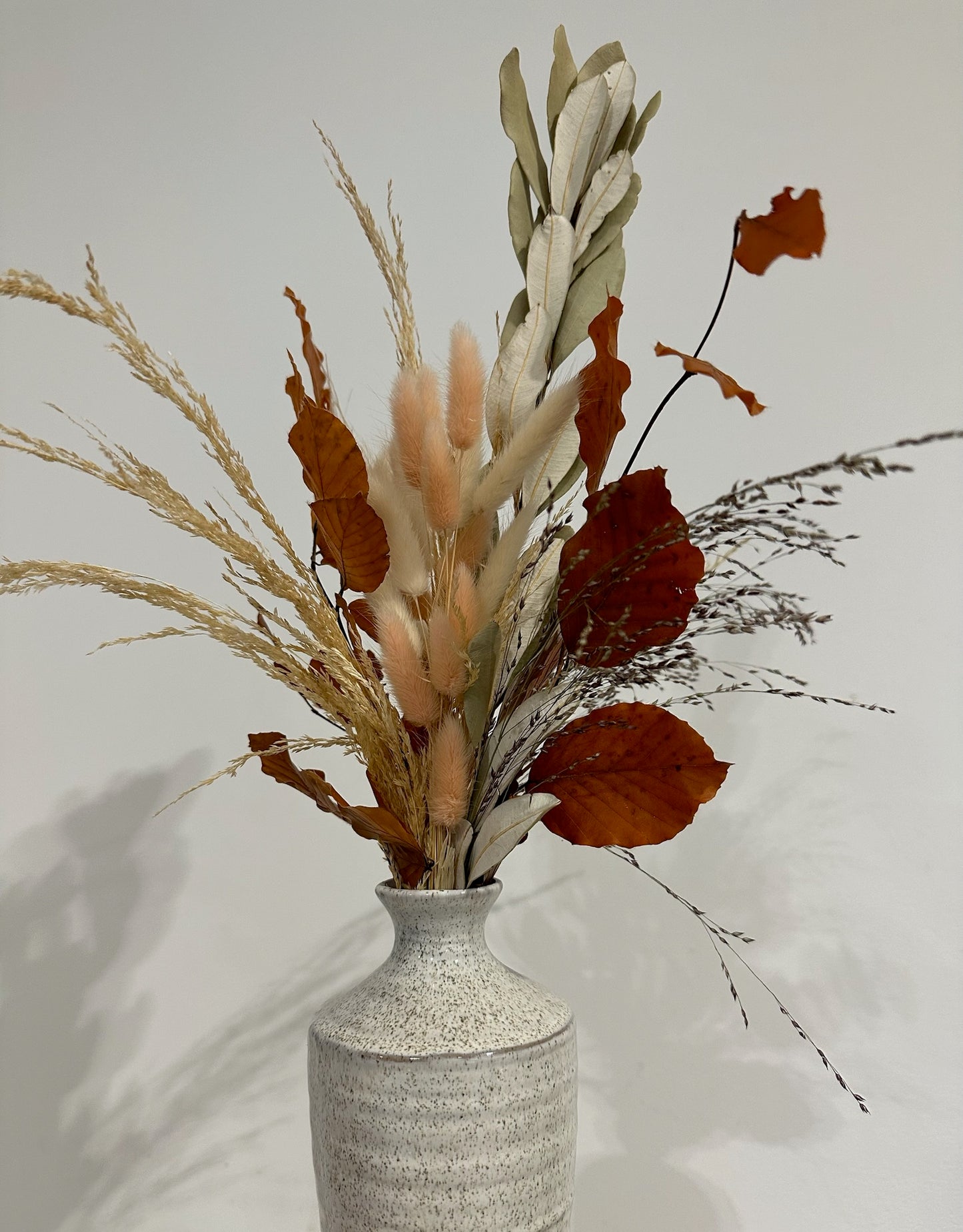 Rustic Dried Arrangement in Bud Vase