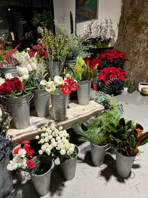 Festive Mason Jar Arrangement Workshop