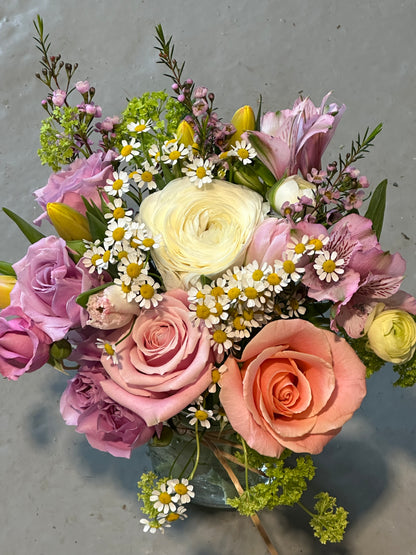 Sweet Jam Jar Posy