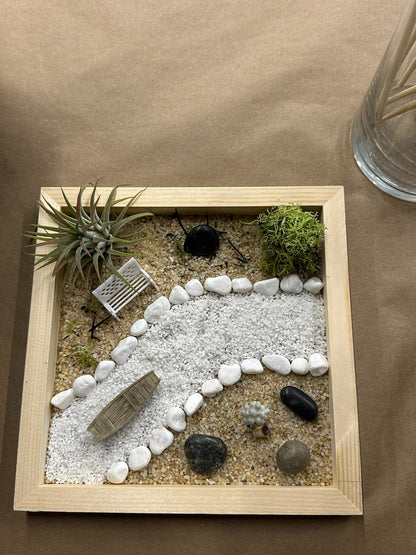 Zen Garden Box Kit (Delivered to your doorstep!)