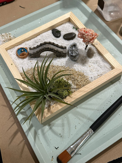 Zen Garden Box Kit (Delivered to your doorstep!)