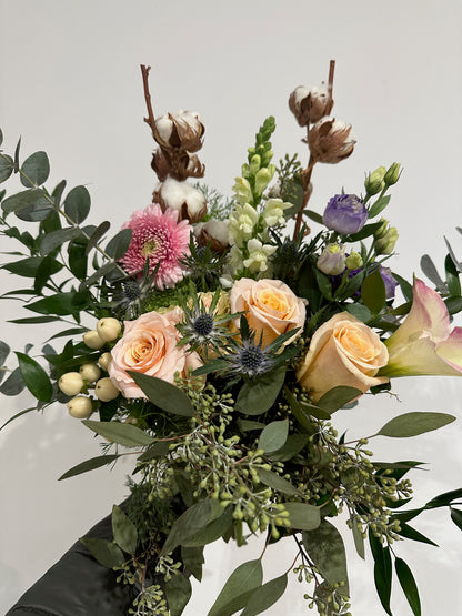 Rustic Cotton Bouquet