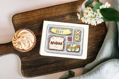 Best Mom Ever Lunchbox Card