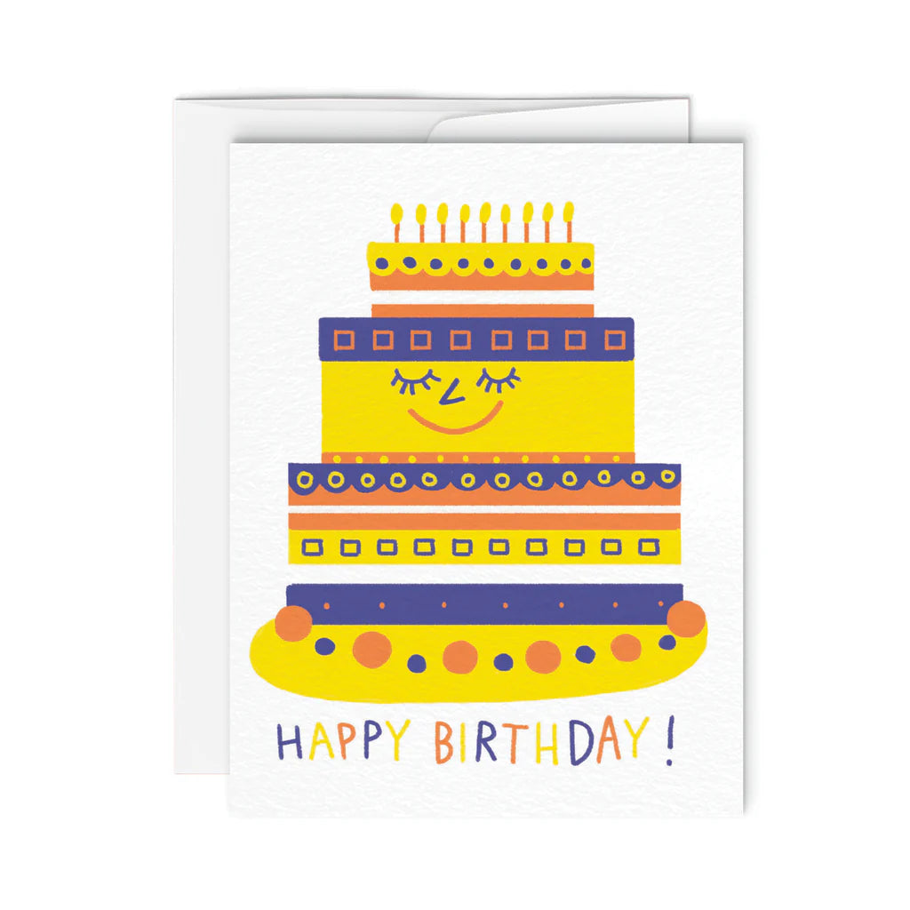 Happy Birthday Cake Card