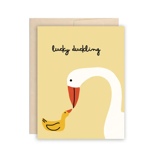 Lucky Duckling Card