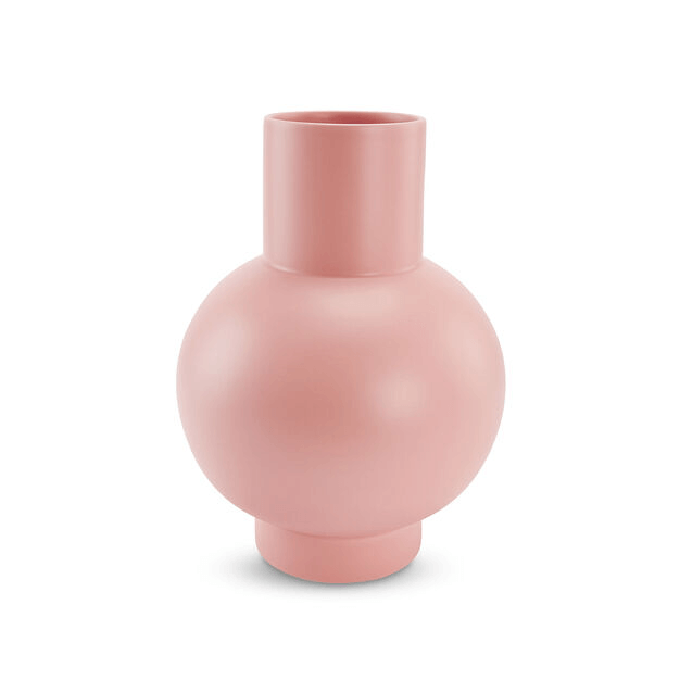 Raawii Strøm Vase - Large - Coral, by Lou-Lou's Flower Truck