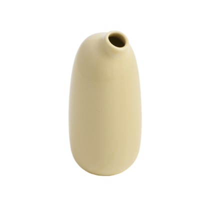 Kinto SACCO Porcelain Vase - Yellow, by Lou-Lou's Flower Truck