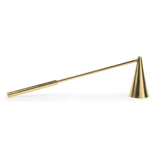 SIR/MADAM Solid Brass Modernist Candle Douter, by Lou-Lou's Flower Truck