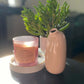 Kinto SACCO Porcelain Vase - Pink, by Lou-Lou's Flower Truck