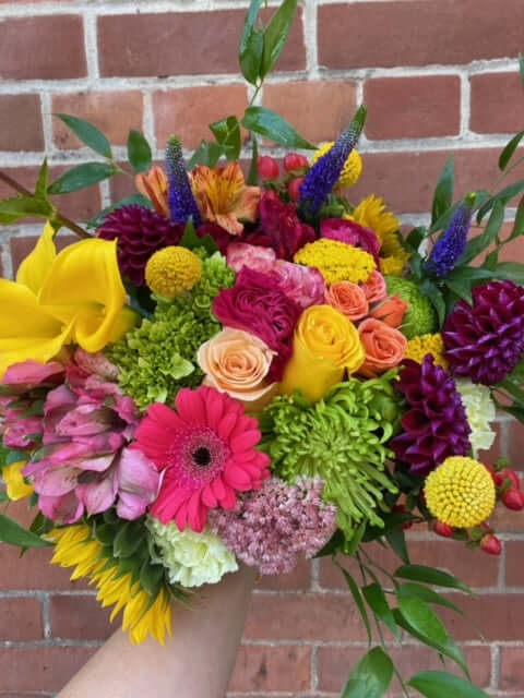 Bright & Bold Bouquet, by Lou-Lou's Flower Truck